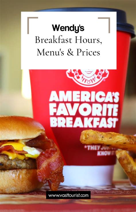 breakfast hours for wendy's|wendy's breakfast hours menu.